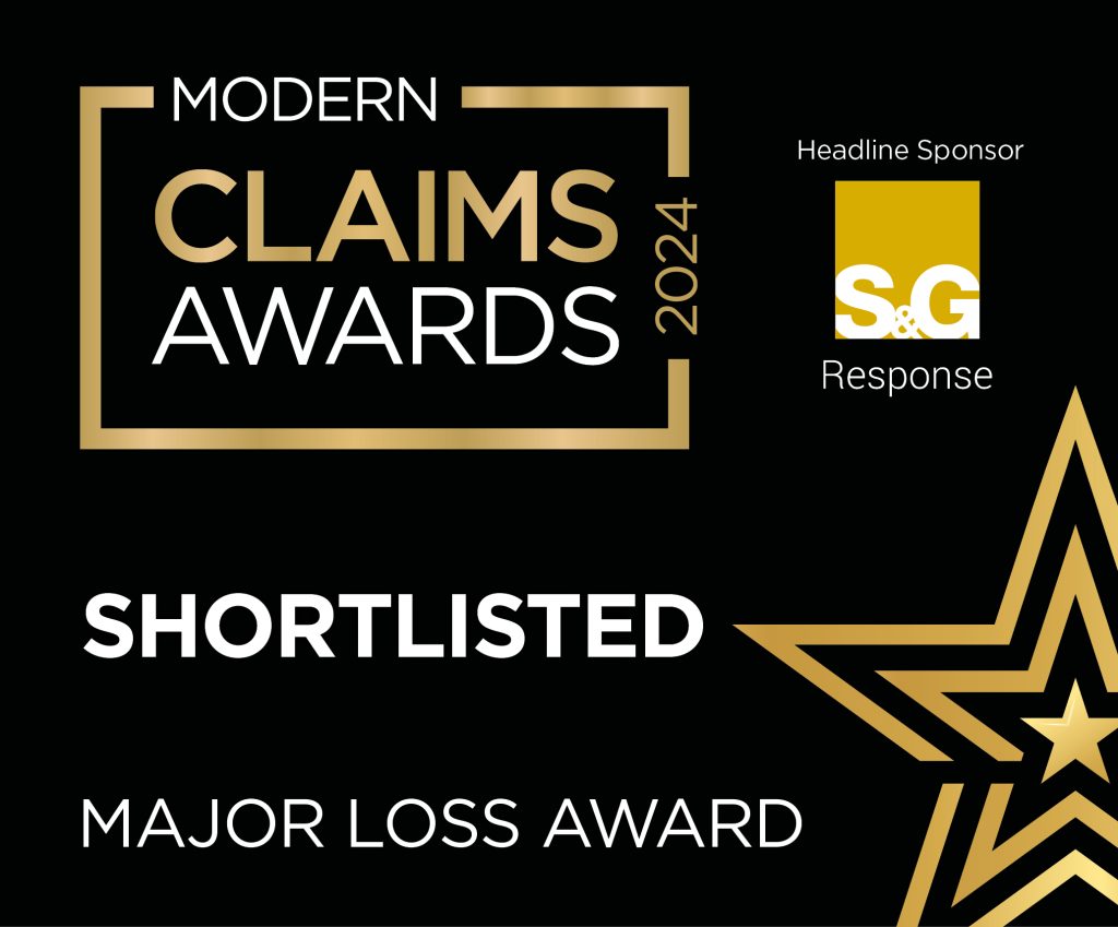 Modern Claims Awards 2024 Major Loss Award Shortlist Logo