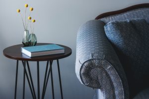 Blue Living Room Image