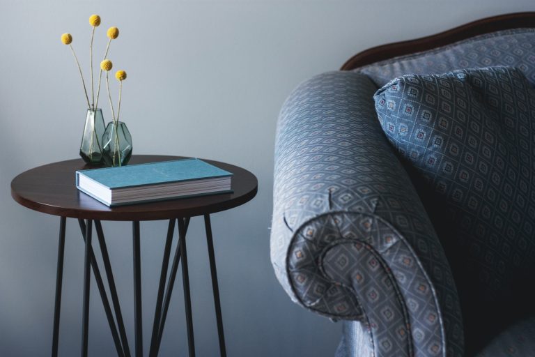 Blue Living Room Image